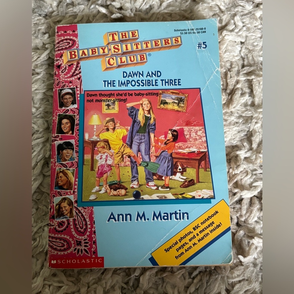 Scholastic The Baby-Sitters Club Book #5